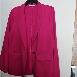 Lush Vibrant Pink Blazer